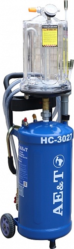 Установка для замены масла HC-3027 AE&amp;T 30л с предкамерой